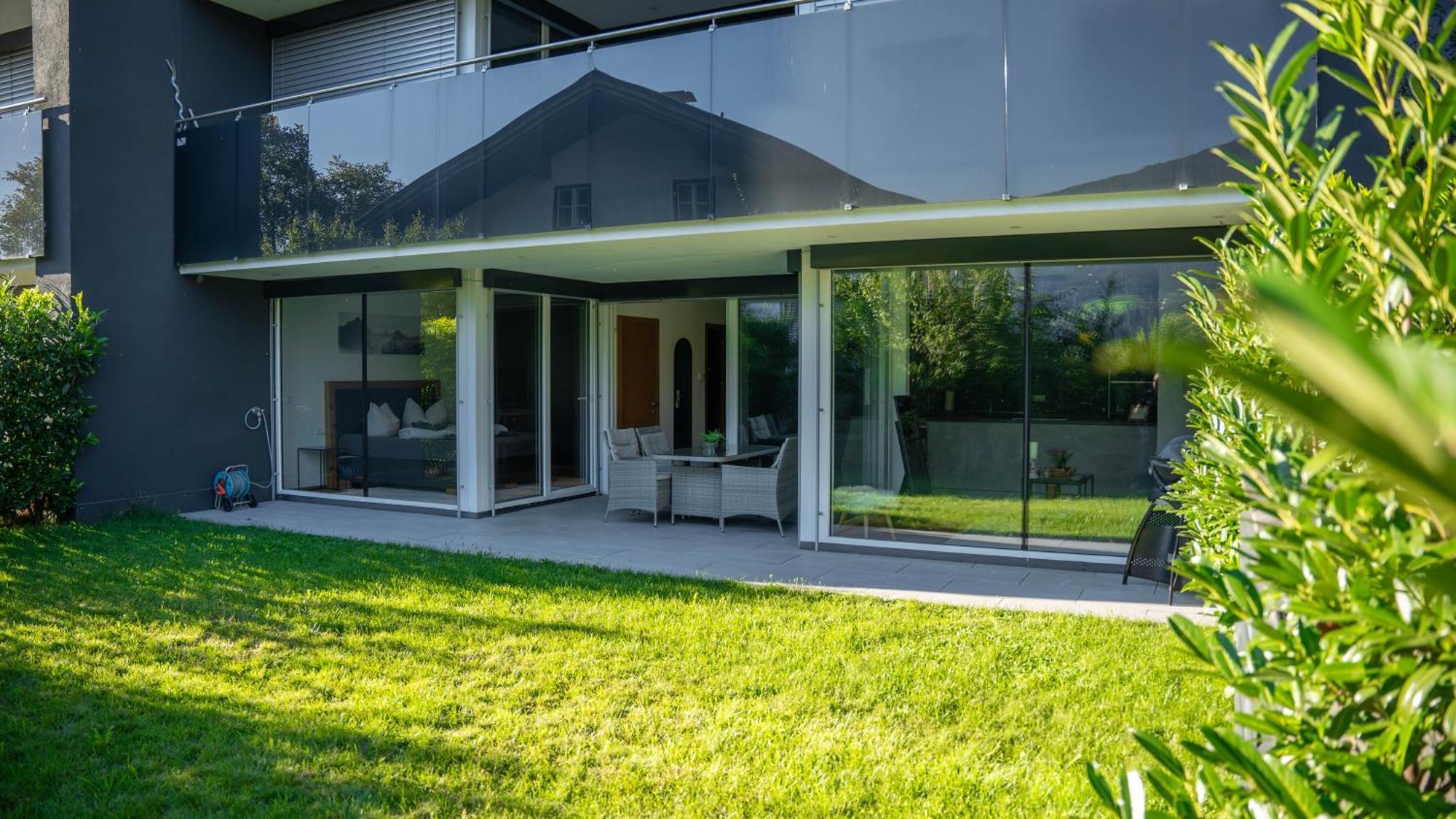 Sonnige Gartenwohnung Fritzens Extérieur photo